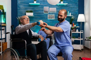 Fisioterapia para idosos Domiciliar